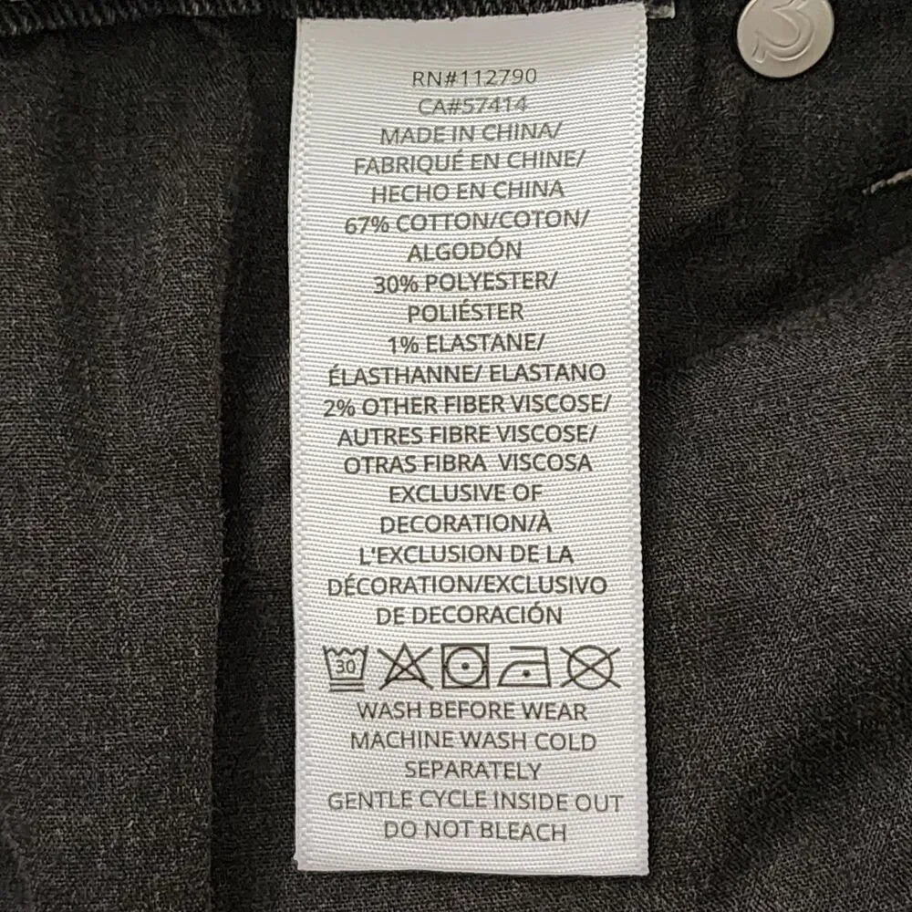 NWT True Religion Rocco Relaxed Skinny Jeans Men's 36 Grey Gloomy Wash 701449